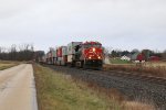 Q198 heads south through rural eastern Wisconsin